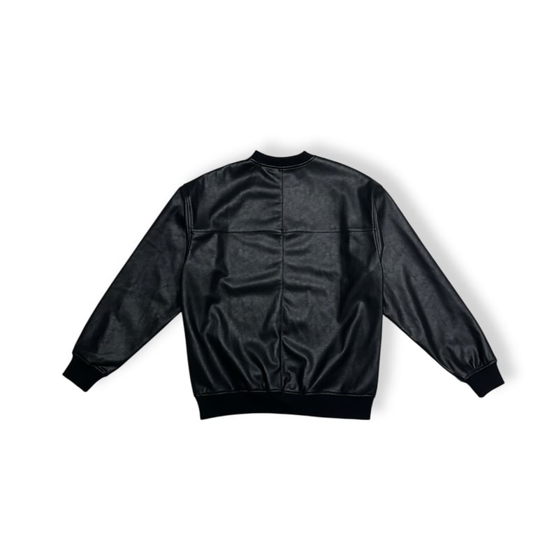 LAST NEST /leather crewneck | OTHELLO FUKUOKA