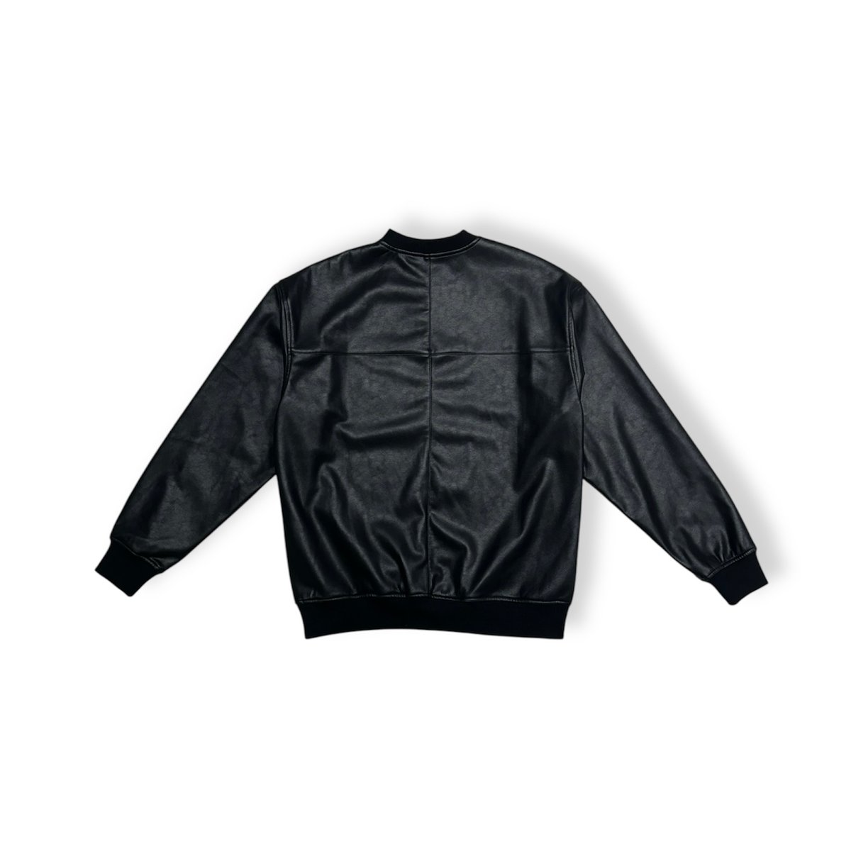 LAST NEST /leather crewneck | OTHELLO FUKUOKA