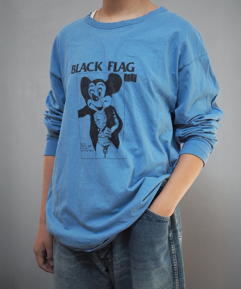 Recent］BLACK FLAG LONG-T / XL | Darling Hold m