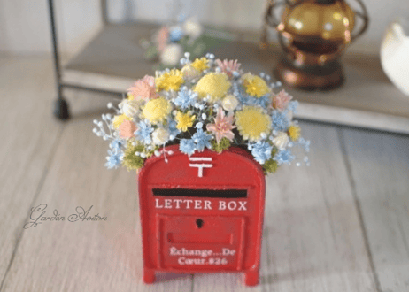 ドライフラワー*Letter Box*アレンジ*