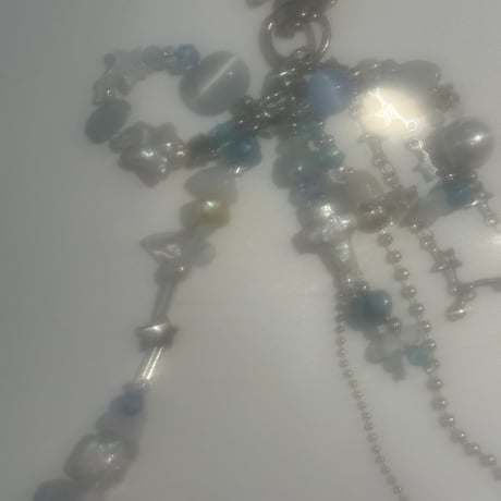 dolphin🐬 pearl strapᐝ/ドルフィンパールストラップ