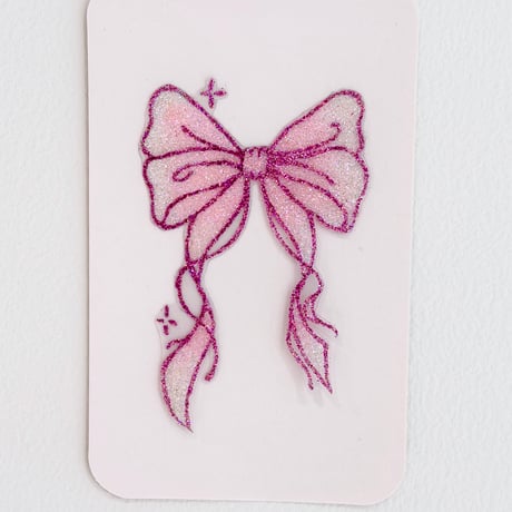 Twinkle Ribbon bodyjewelry sticker🎀🪄✨