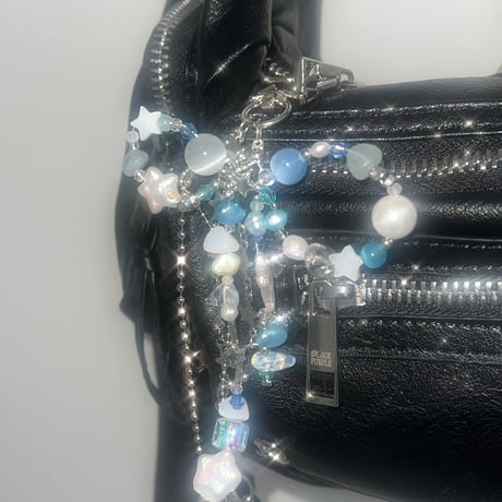 dolphin🐬 pearl strapᐝ/ドルフィンパールストラップ