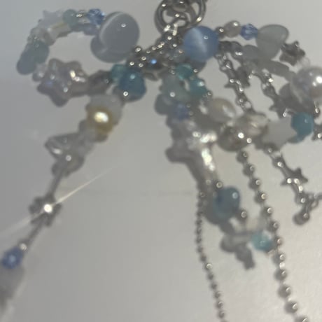 dolphin🐬 pearl strapᐝ/ドルフィンパールストラップ