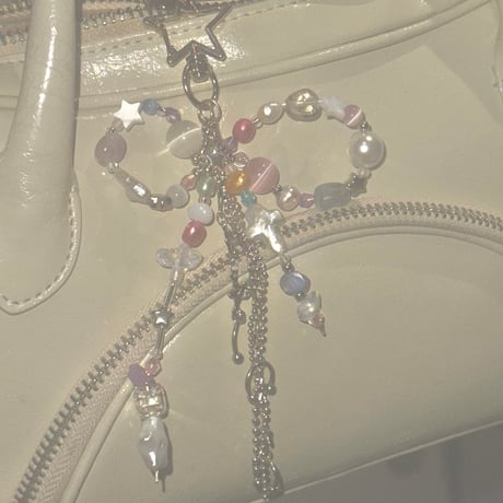 桃syrup pearl strap🍑ᐝ/桃シロップパールストラップ