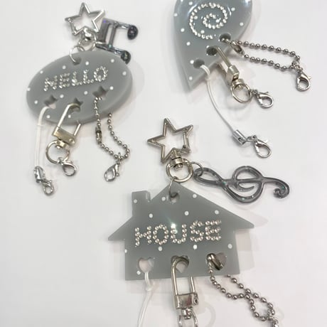 kirakira dot key ring🗝★