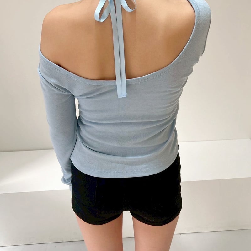 Shirring Many Ribbons Topsシャーリングメニーリボン Shirring Many Ribbons Topsシャーリングメニーリボン