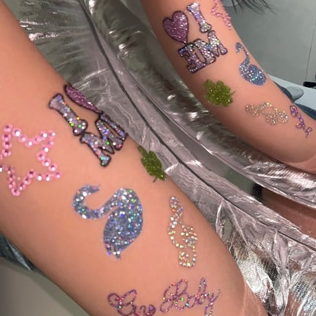 Baby Angel Swan🦢🩰🫧 body jewelrysticker