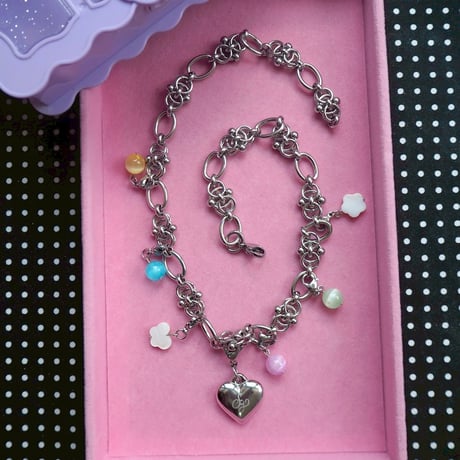 SG HEART necklace(チャームあり)