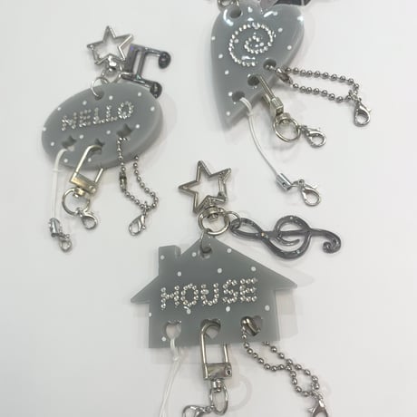 kirakira dot key ring🗝★