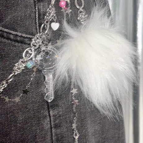 SG HEART wallet chain(チャームあり)