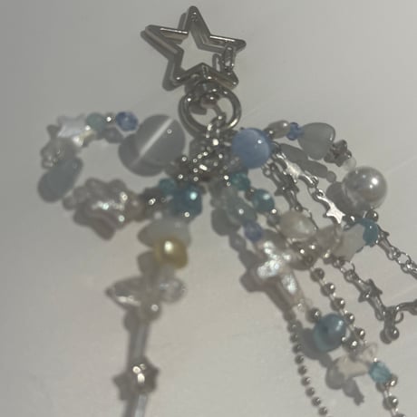 dolphin🐬 pearl strapᐝ/ドルフィンパールストラップ