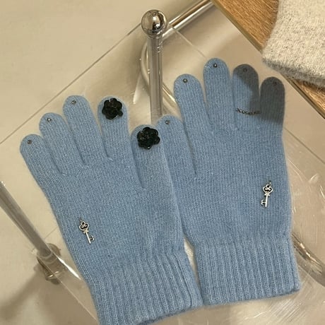 gloves w/ charm🧤❄️