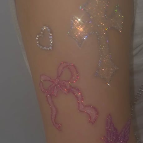 Fairy Cross🎀🍓body jewelry sticker