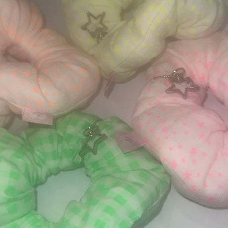 Star Charm Twinkle Mood Scrunchie★⁺˳✧༚