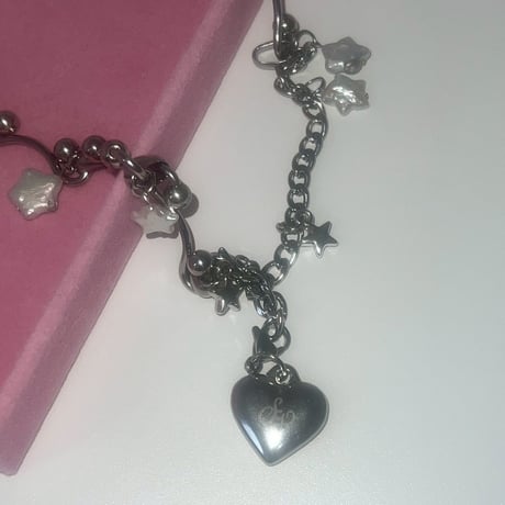 Wave Star Pearl Necklace