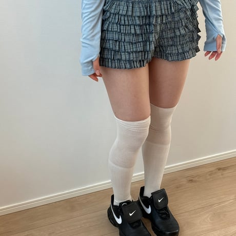FRILLCHECK SHORTS