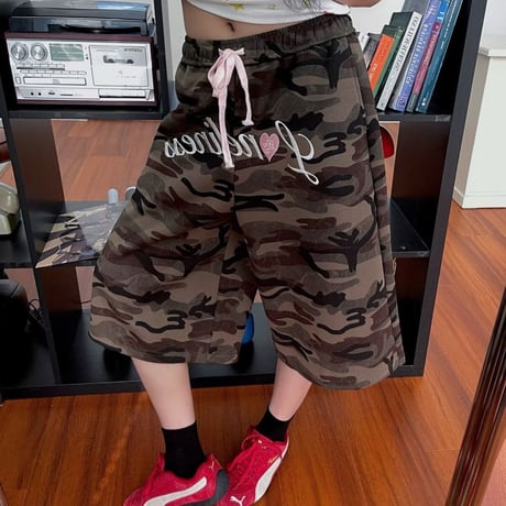sweet & street camo shorts💗
