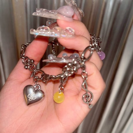 SG HEART bracelet(チャームあり)
