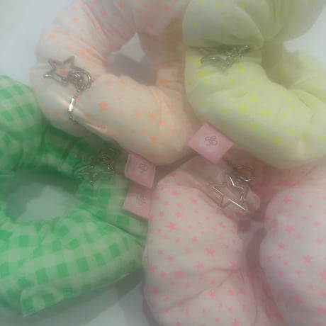 Star Charm Twinkle Mood Scrunchie★⁺˳✧༚