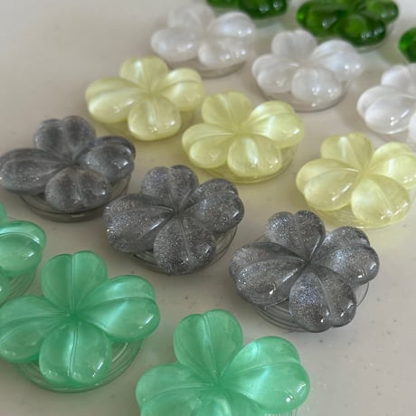 normal)lucky clover grip tok🍀/ノーマル)ラッキークローバースマホグリップトック