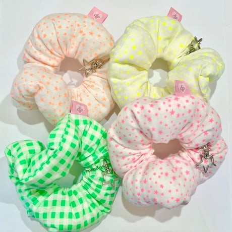 Star Charm Twinkle Mood Scrunchie★⁺˳✧༚