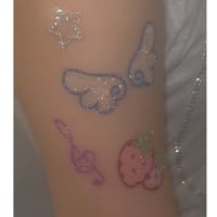 Angel Dream👼🍓🎶body jewelry sticker