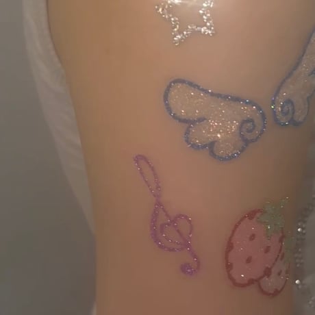 Angel Dream👼🍓🎶body jewelry sticker
