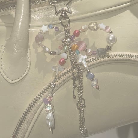 桃syrup pearl strap🍑ᐝ/桃シロップパールストラップ