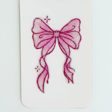 Twinkle Ribbon bodyjewelry sticker🎀🪄✨