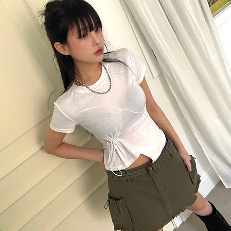 2-way drawstring tops