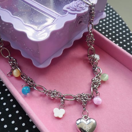 SG HEART necklace(チャームあり)