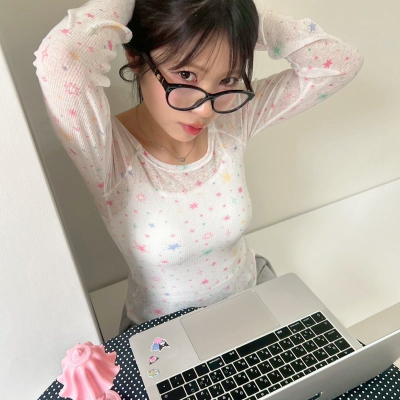 star summer mesh tops | sister g