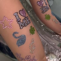 Baby Angel Swan🦢🩰🫧 body jewelrysticker