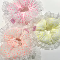 Twinkle Mood Lace Scrunchie★⁺˳✧༚