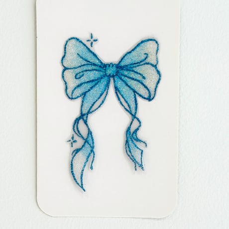 Twinkle Ribbon bodyjewelry sticker🎀🪄✨