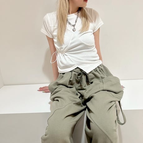 2-way drawstring tops