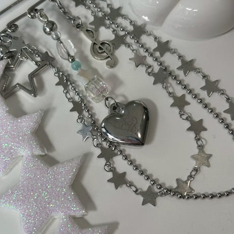 Angel star⭐︎×♾️ pin keyring
