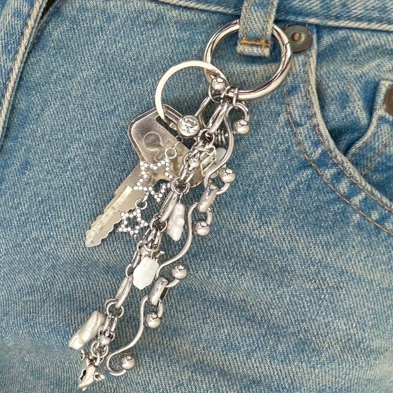 wave star perl keychain🌟 | sister g