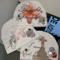 Button beanie 🤍