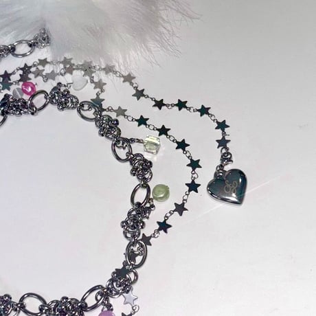 SG HEART wallet chain(チャームあり)