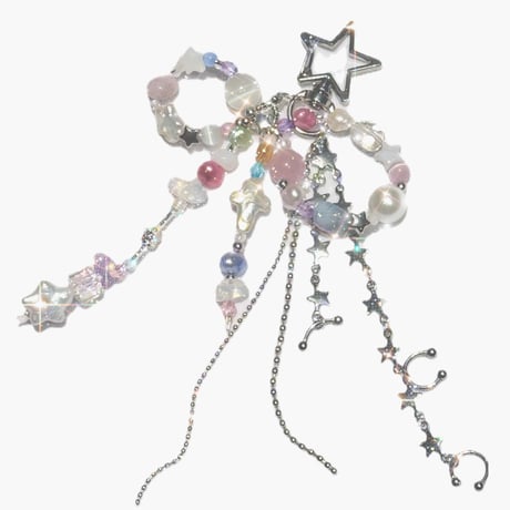 桃syrup pearl strap🍑ᐝ/桃シロップパールストラップ