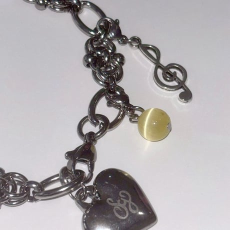 SG HEART bracelet(チャームあり)