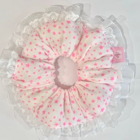 Twinkle Mood Lace Scrunchie★⁺˳✧༚