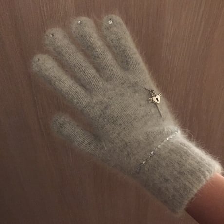 gloves w/ charm🧤❄️