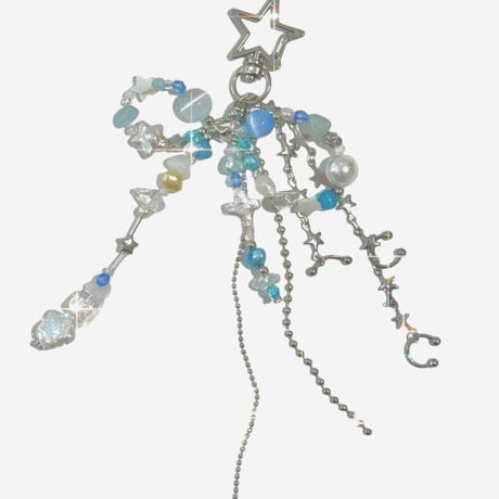dolphin🐬 pearl strapᐝ/ドルフィンパールストラップ