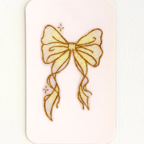Twinkle Ribbon bodyjewelry sticker🎀🪄✨