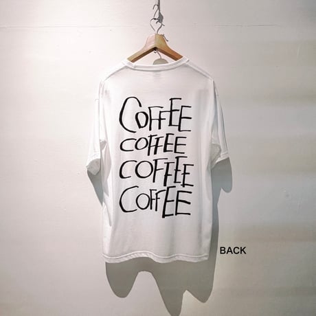 BIG T-shirts 半袖 “BACK COFFEE”