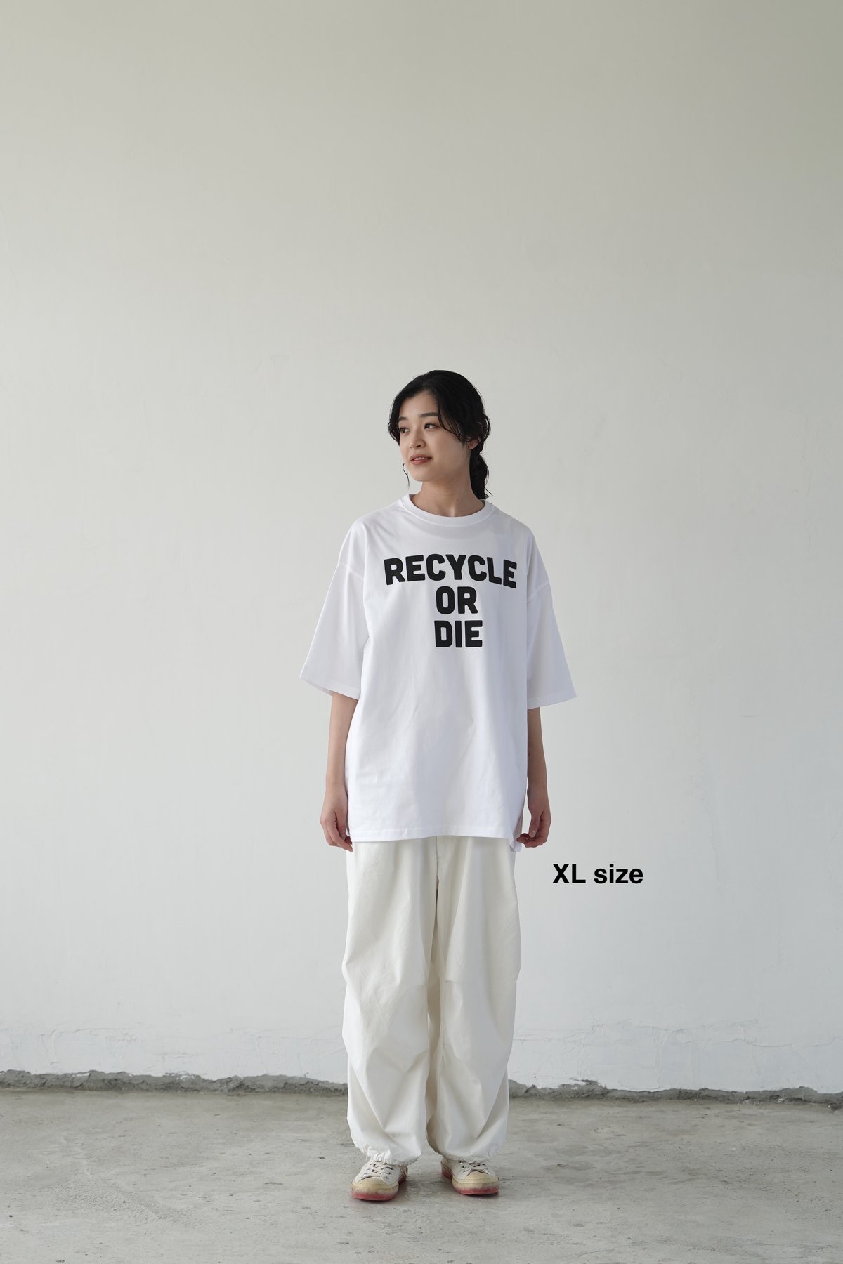 CIRCLE HERITAGE プリント Tシャツ 半袖 ダメージ加工 L 白 CIRCLE HERITAGE プリント Tシャツ 半袖 ダメージ加工 L 白