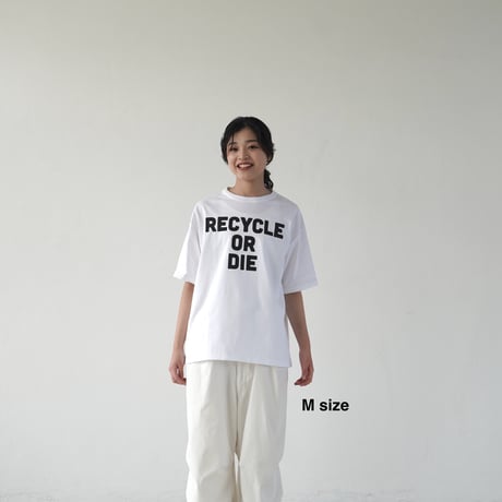 BIG T-shirts 半袖 "RECYCLE OR DIE "